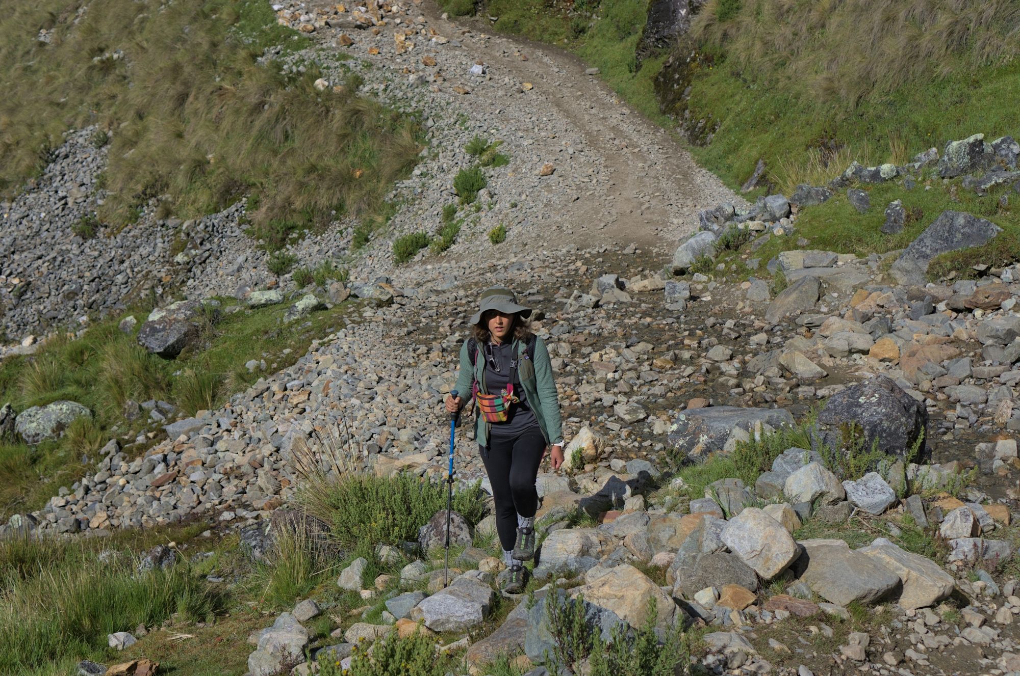 The road to Machu Picchu; the Salkantay trek unguided